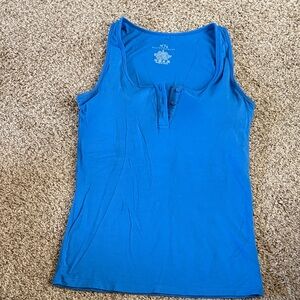 Klassy Network Vibrant Blue Tank Top